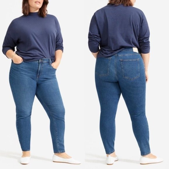 Everlane Denim - Everlane The Authentic Stretch Mid-Rise Skinny Jeans